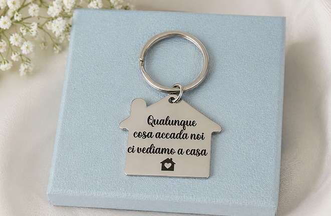 Portachiavi Personalizzati con Dedica