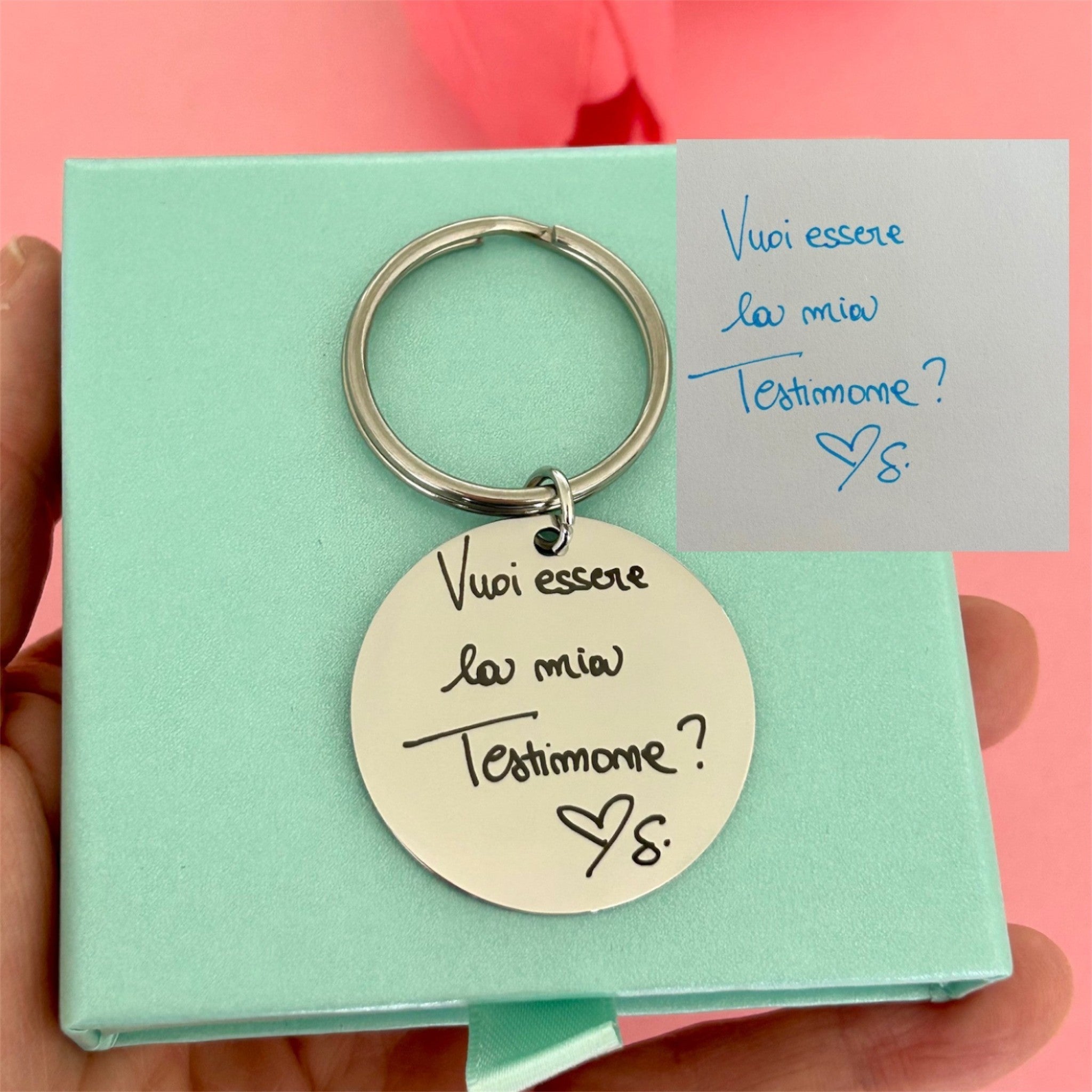 Gioielli personalizzati con scrittura a mano