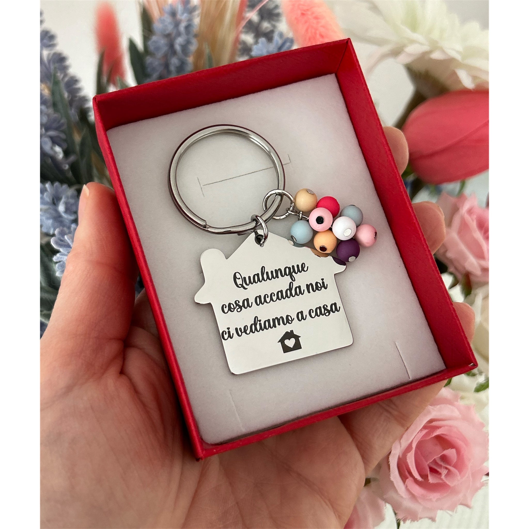Portachiavi Personalizzati con Dedica e Foto
