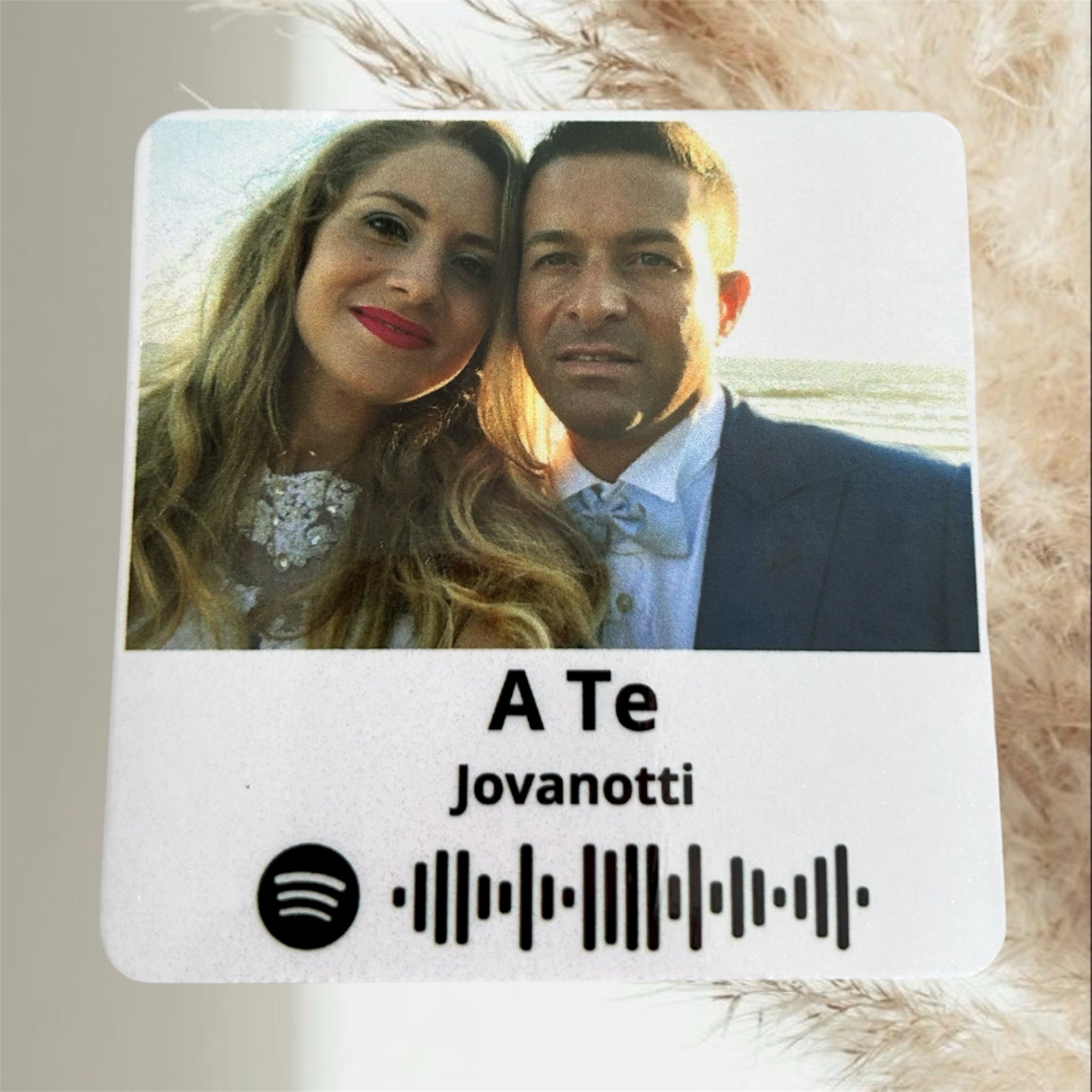 Calamite Personalizzate con Foto e Codice Spotify | Calamite per frigo lucide e flessibili!