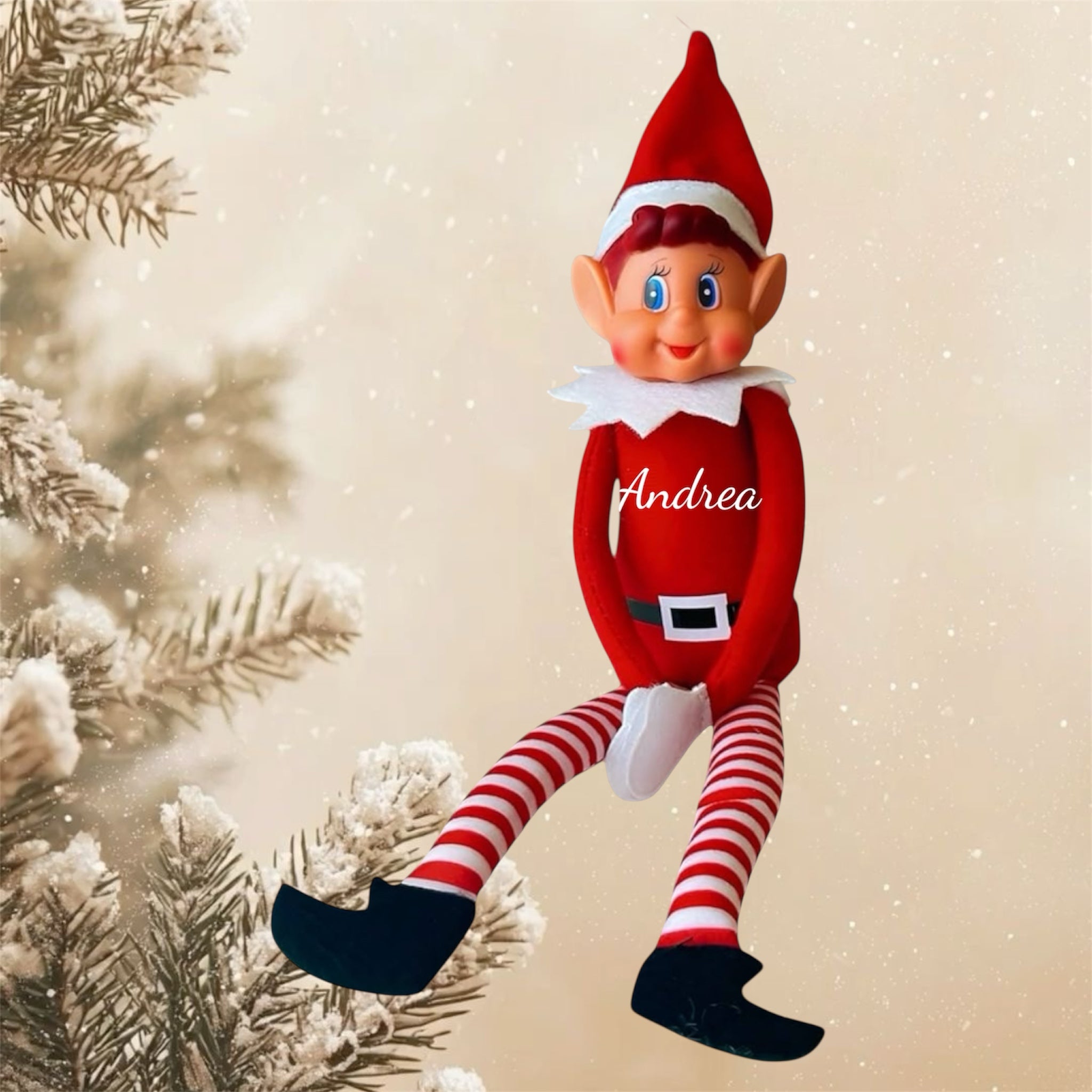 Elfo di Natale Personalizzato con Nome | Idea Regalo Natale 2025!