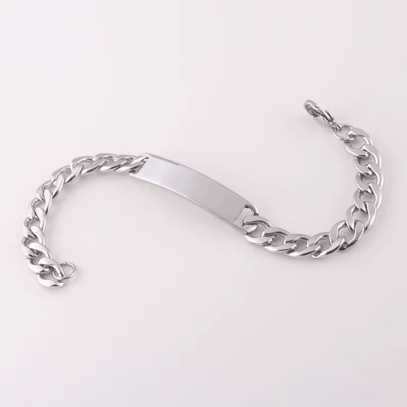 Bracciale con foto incisione Occhi - Bracciale con foto incisione - Incisione laser nitida e perfetta