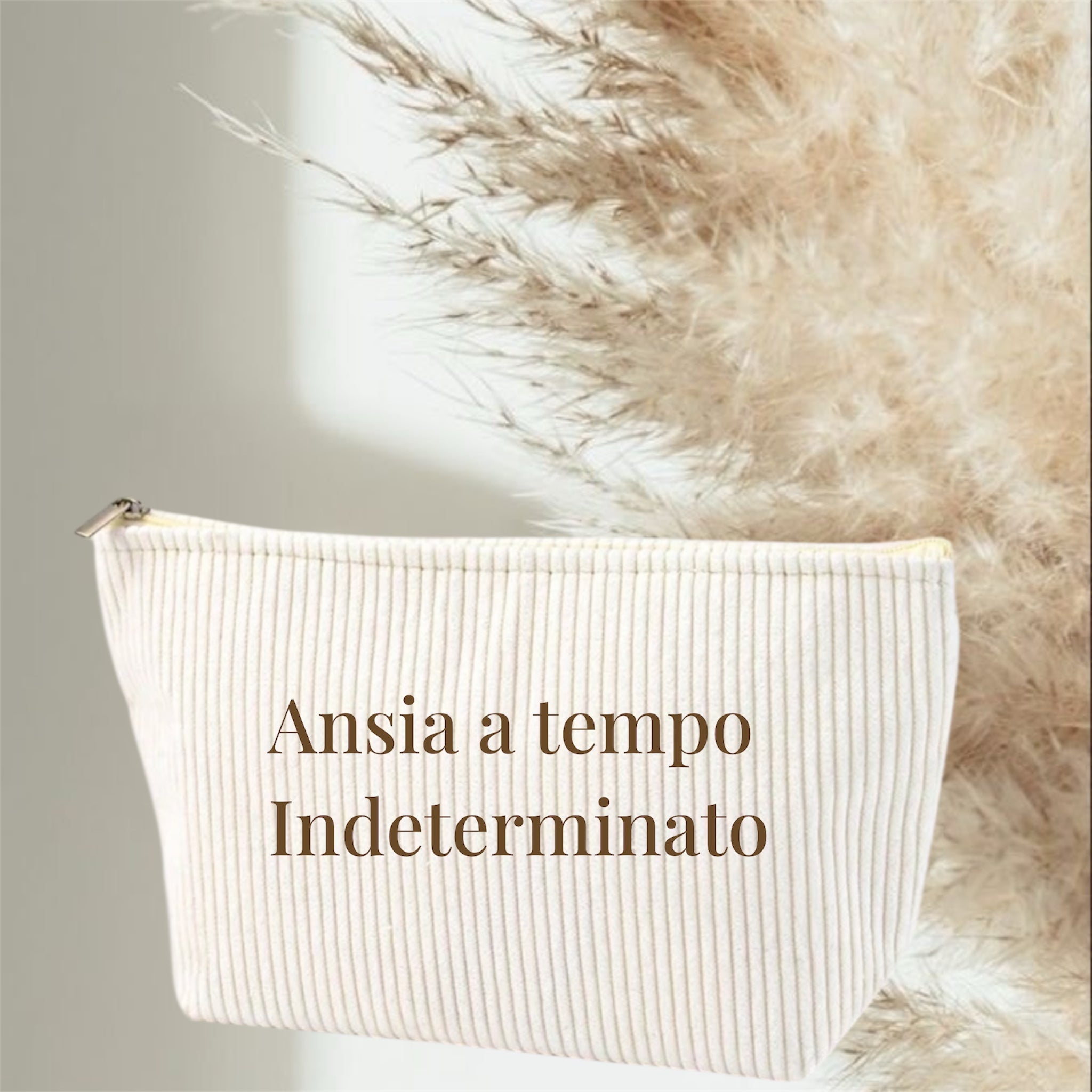 Pochette personalizzate nome frase in Velluto|Idea Regalo Natale 2025!