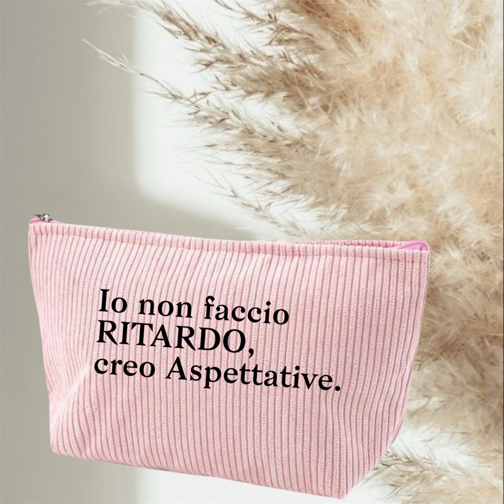 Pochette personalizzate nome frase in Velluto|Idea Regalo Natale 2025!