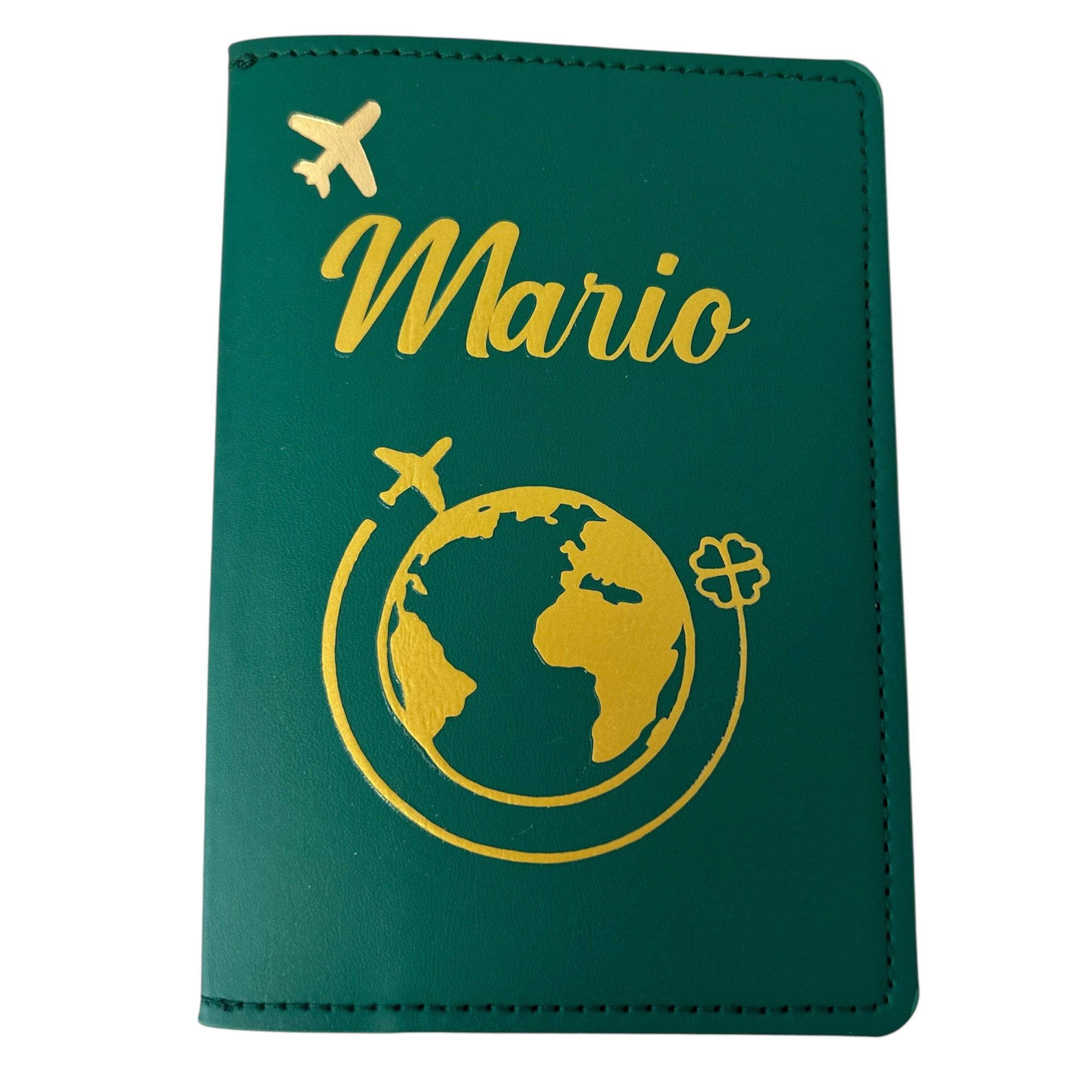 Porta Passaporto Personalizzato Nome - Idea regalo Coppia - Idea regalo addio al Nubilato Celibato