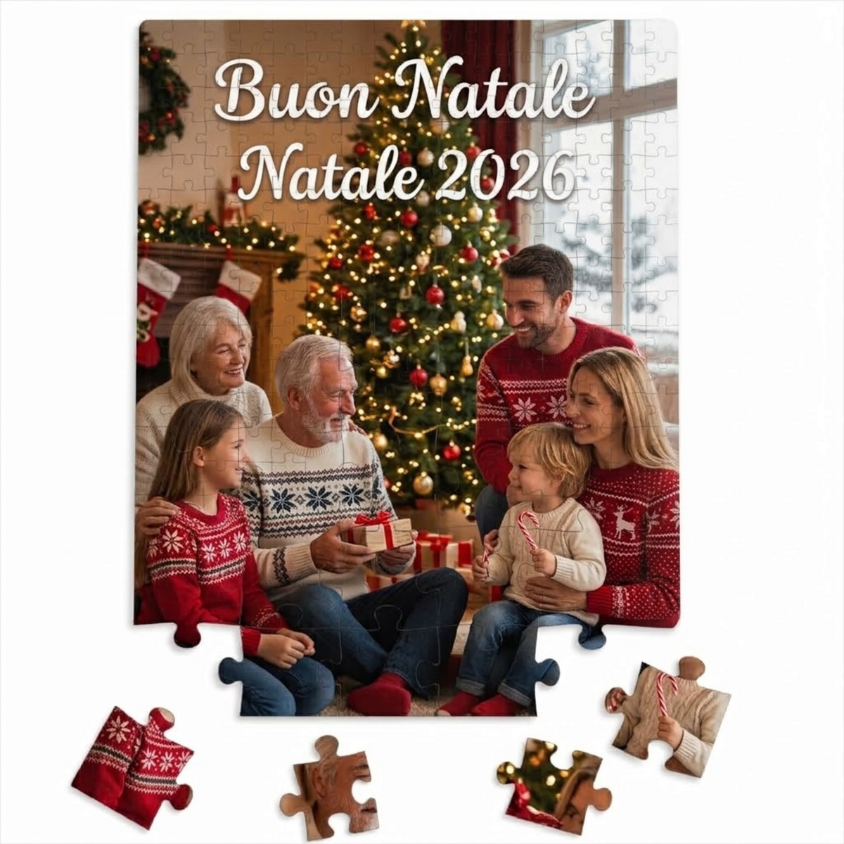 Personalized Photo Puzzle with Dedication | Gift with Box
Included