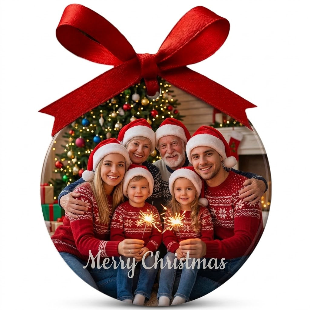 Personalized Christmas Balls with Photo and Dedication |
Christmas Gift Idea