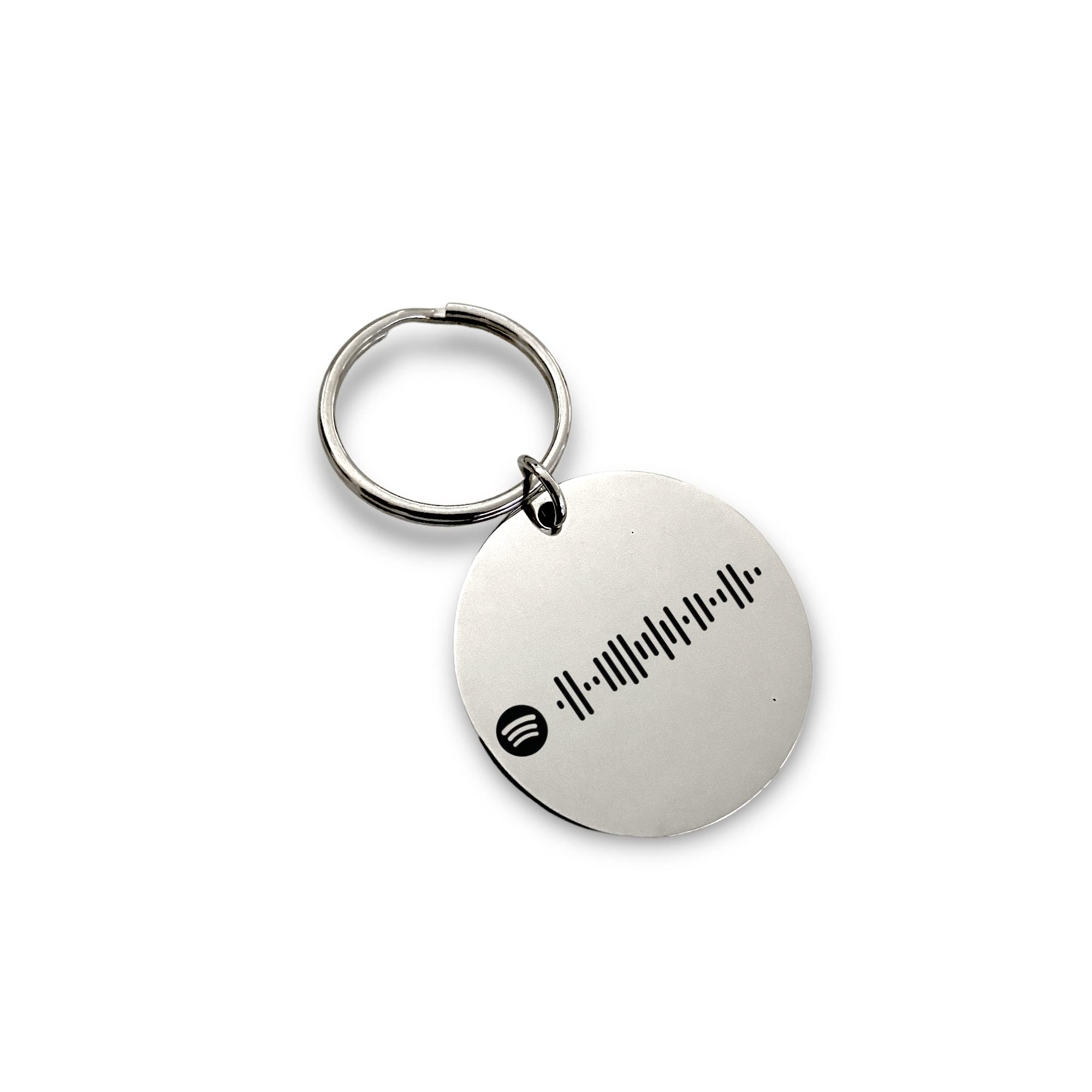 Spotify Round Keychain
