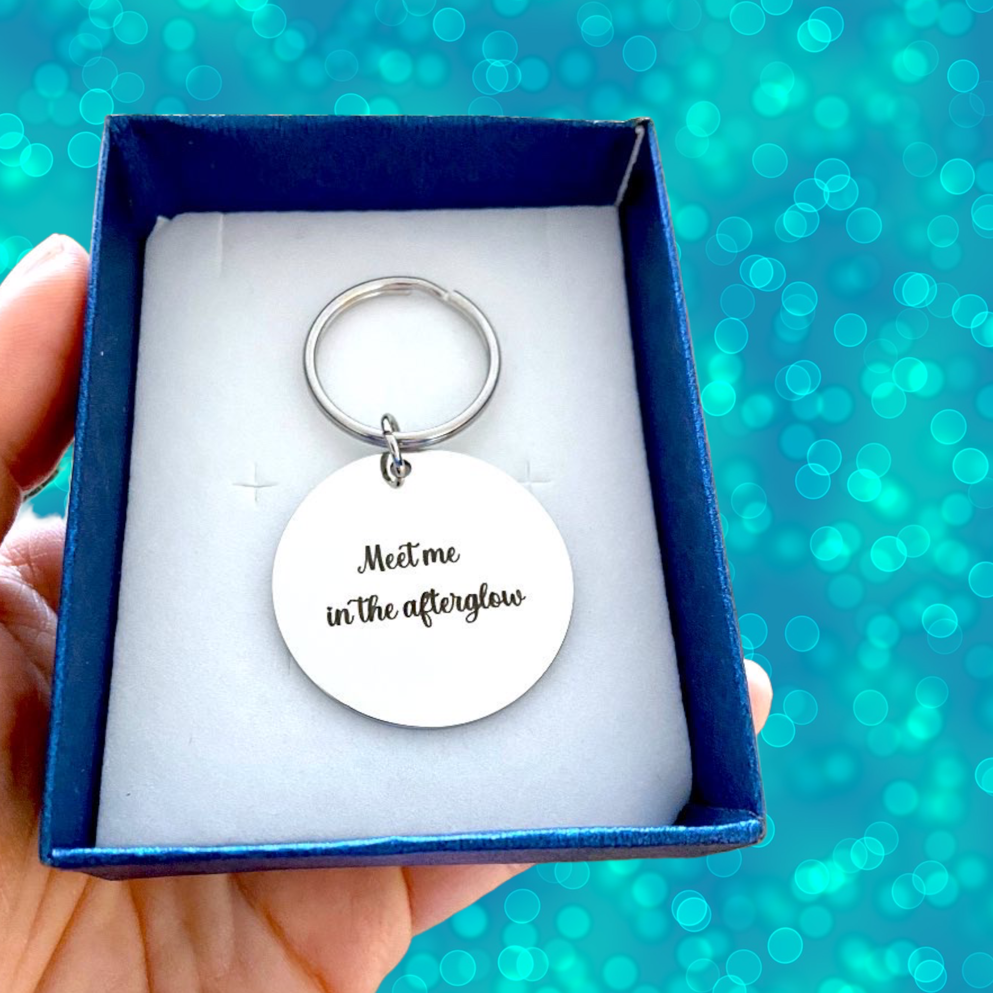 Spotify Round Keychain