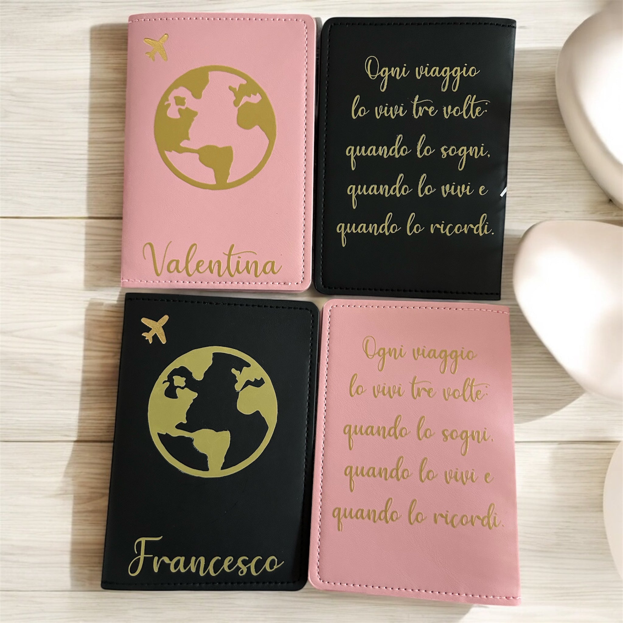 Porta Passaporto Personalizzato
