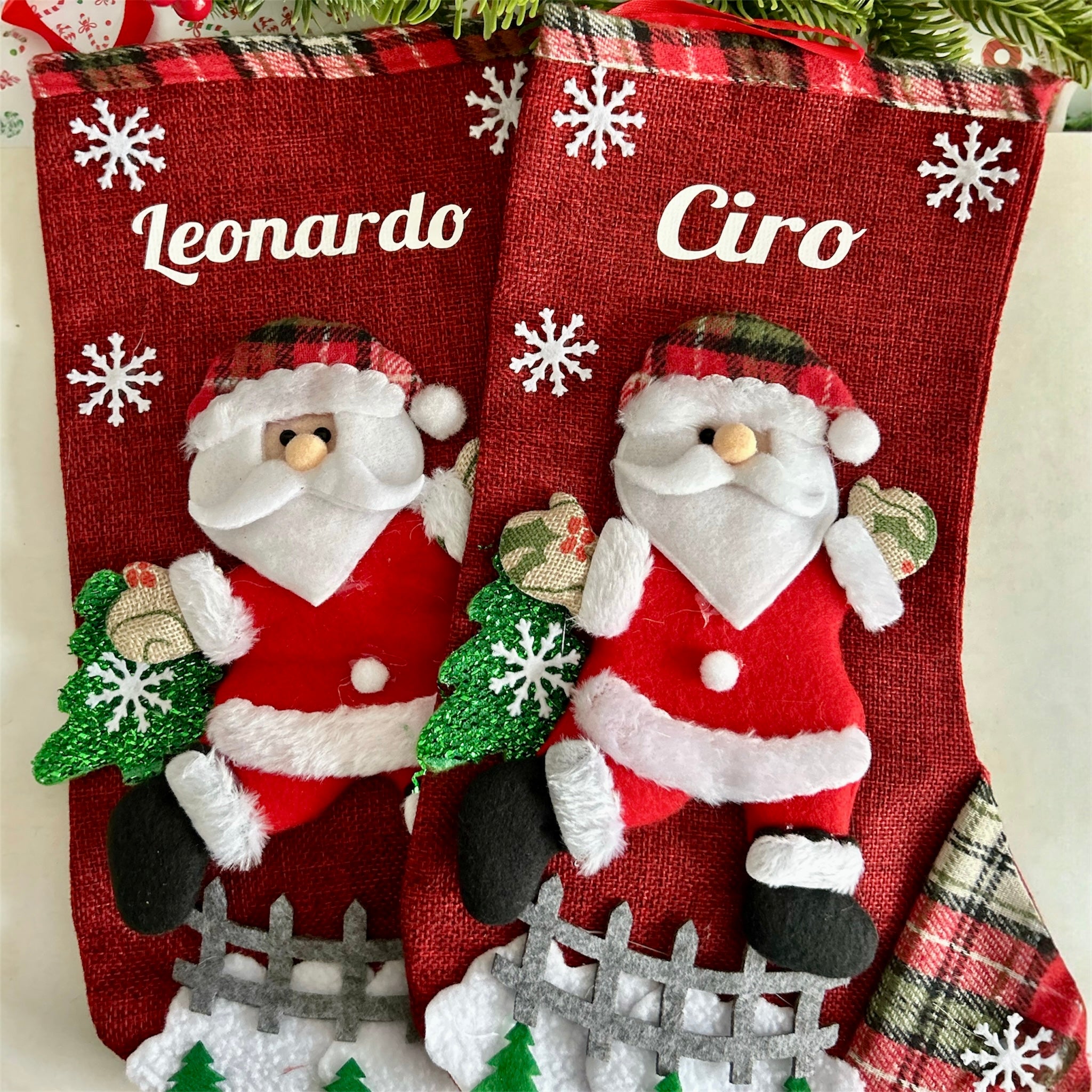 Calze Befana Personalizzate con Nome | Idea regalo perfetta per questo Natale !