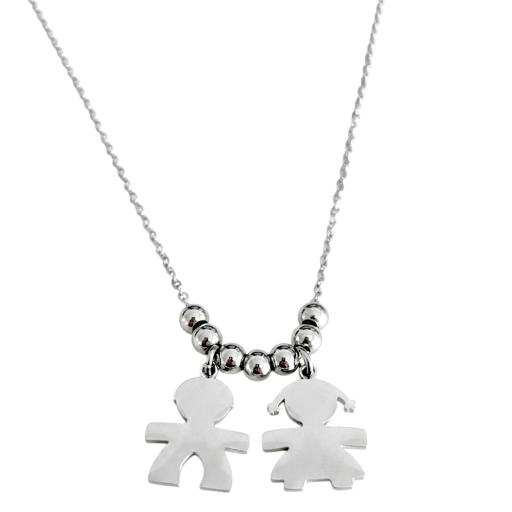 Mom Necklace with Children Charms and Names |
Mother's Day Gift
