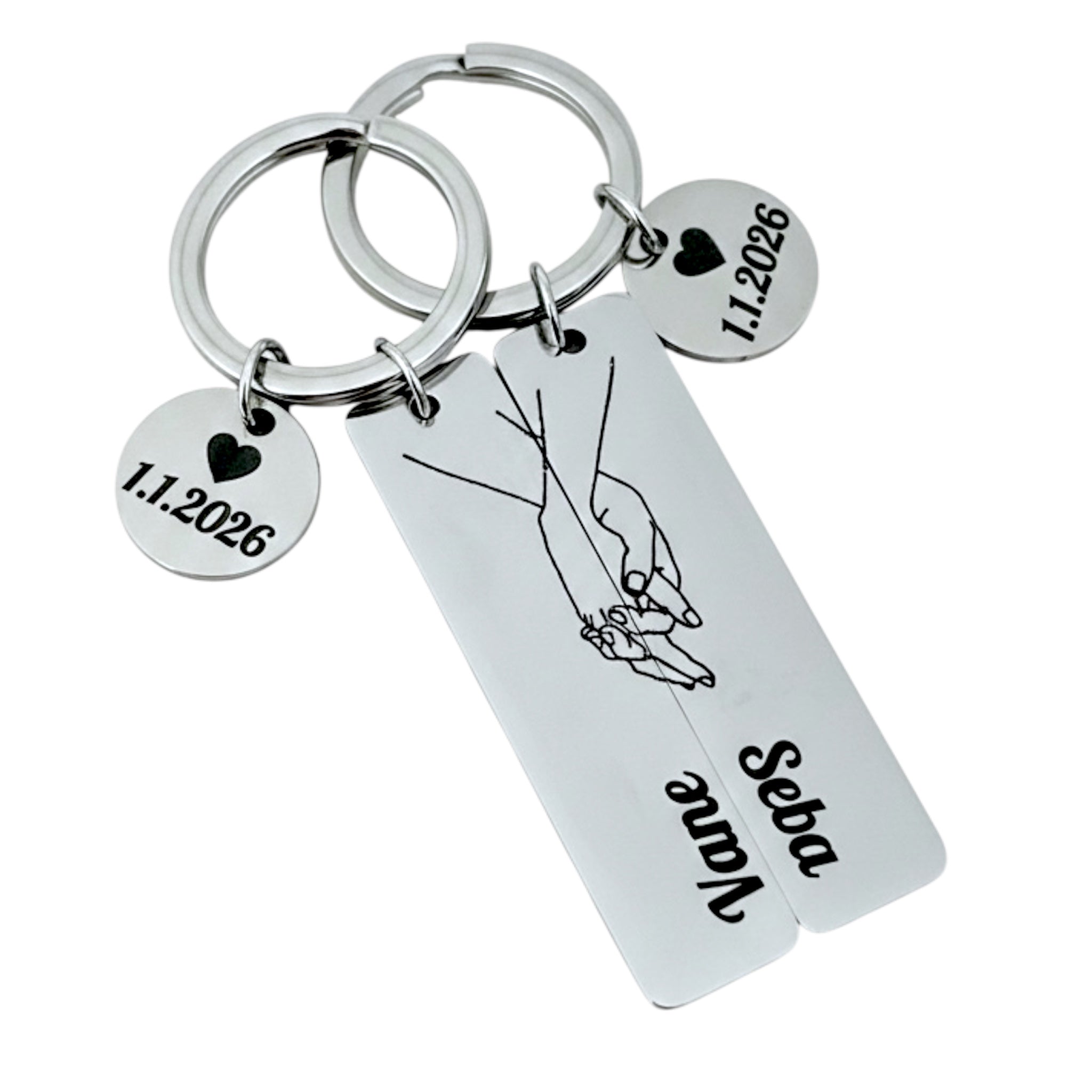 Couple Keychain