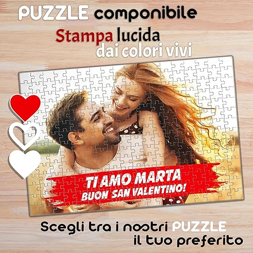 Puzzle Personalizzato - Puzzle Fotografico - Puzzle con Foto