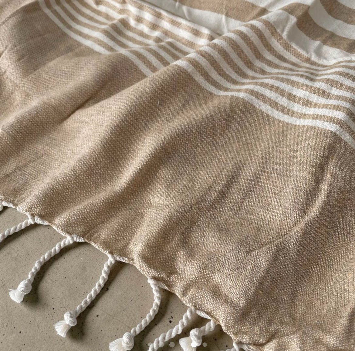 Telo Mare Fouta Personalizzato con Nome | 100% Cotone con Frange