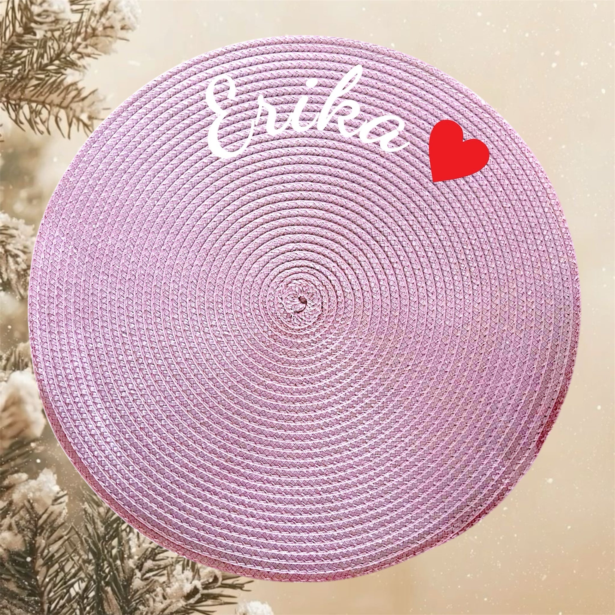 Tovagliette Personalizzate con Nome o Dedica | Varie Colorazioni