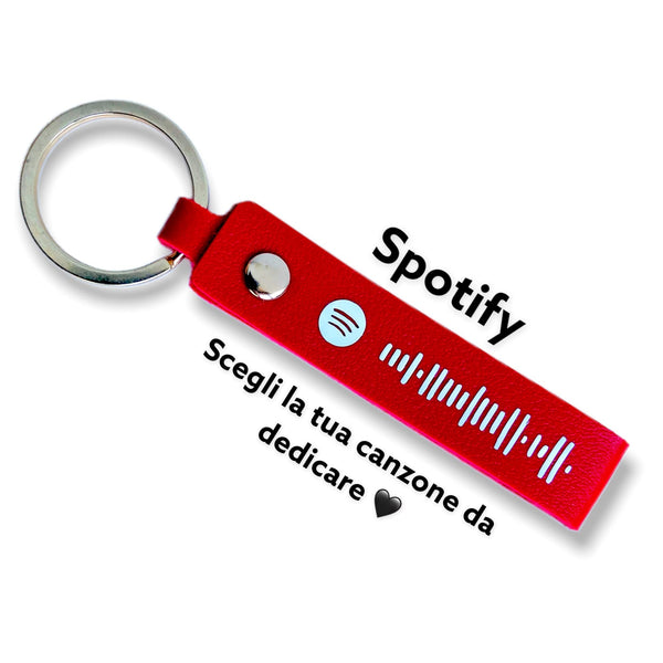 Spotify personalisierter Schlüsselanhänger mit Song und Namen
